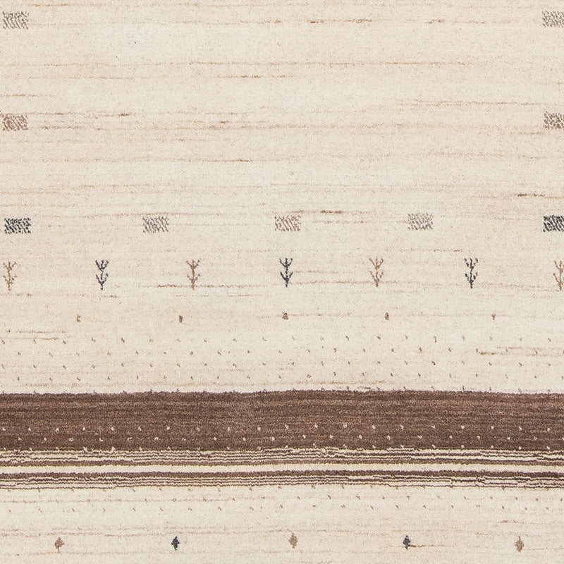 Tapis Gabbeh - Loribaft Persan - 200 x 142 cm - beige
