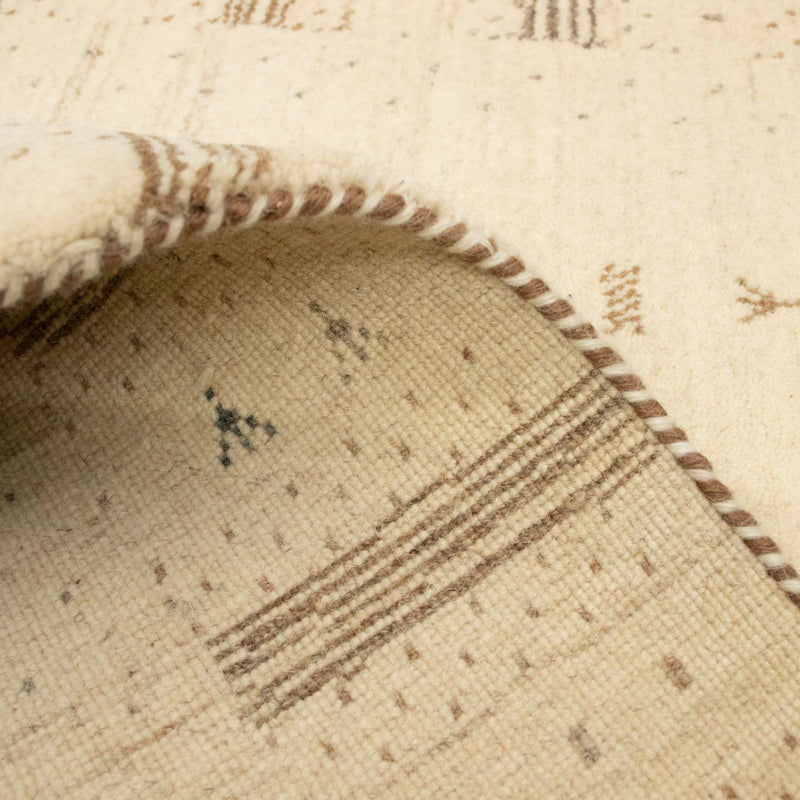 Tapis Gabbeh - Loribaft Persan - 160 x 93 cm - beige