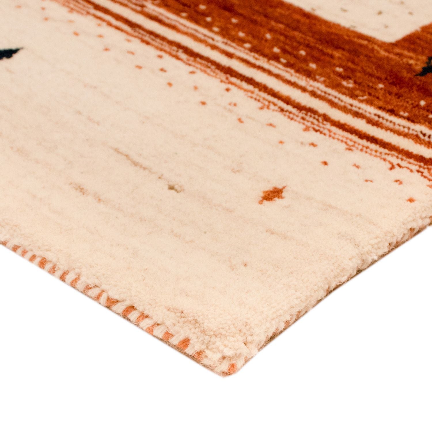 Tapis Gabbeh - Loribaft Persan - 160 x 94 cm - beige