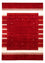Tapis Gabbeh - Loribaft Persan - 345 x 255 cm - rouge