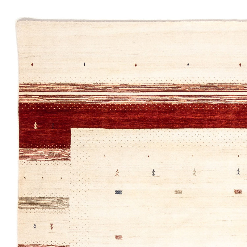 Tapis Gabbeh - Loribaft Persan - 346 x 254 cm - beige