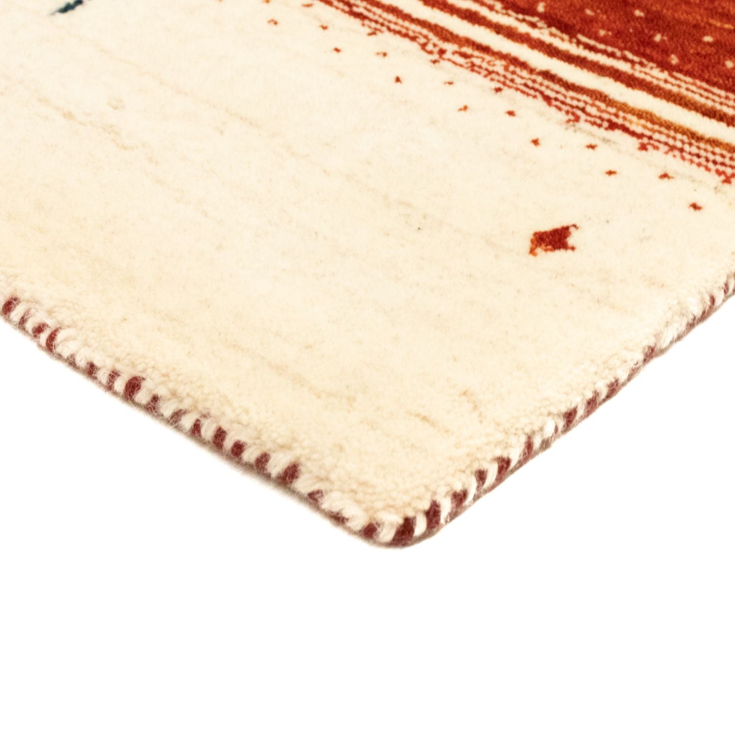 Tapis Gabbeh - Loribaft Persan - 160 x 91 cm - beige