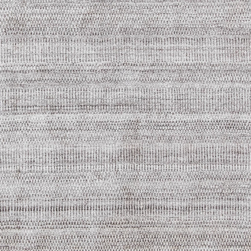 Tapis design - 202 x 143 cm - argent