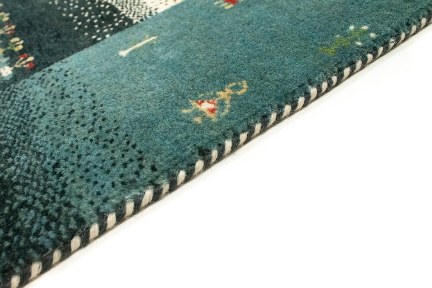 Tapis Gabbeh - Loribaft Persan - 238 x 170 cm - multicolore