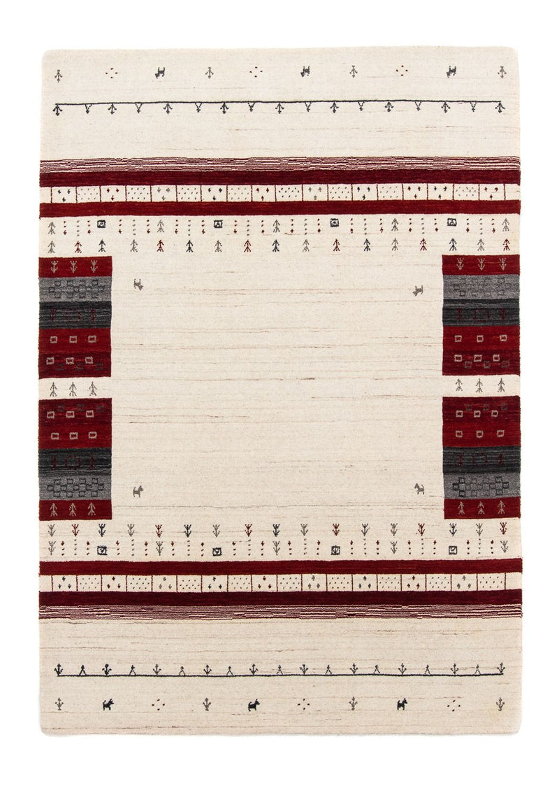 Tapis Gabbeh - Loribaft Persan - 200 x 143 cm - beige