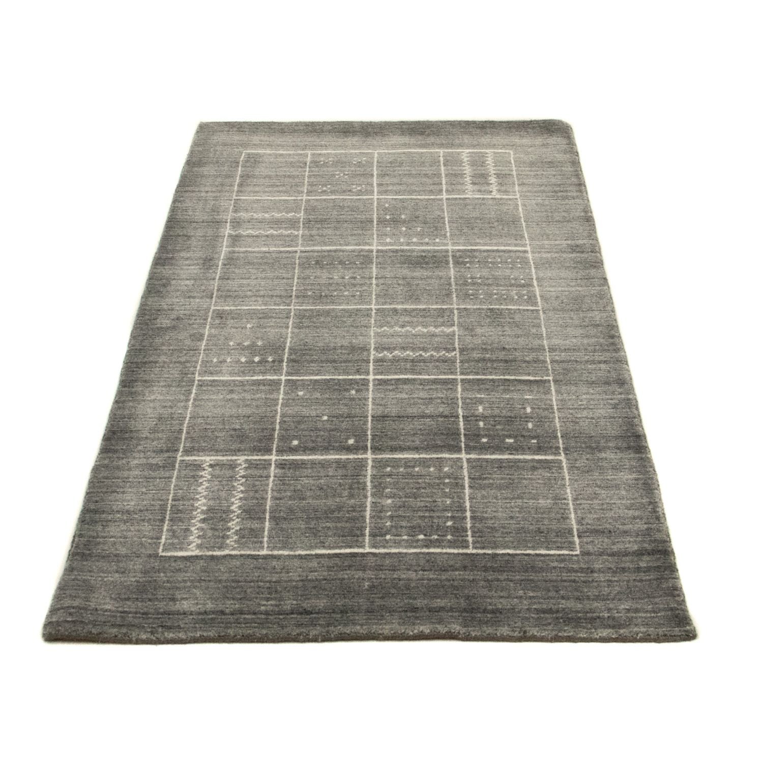 Tapis vintage - 144 x 74 cm - gris