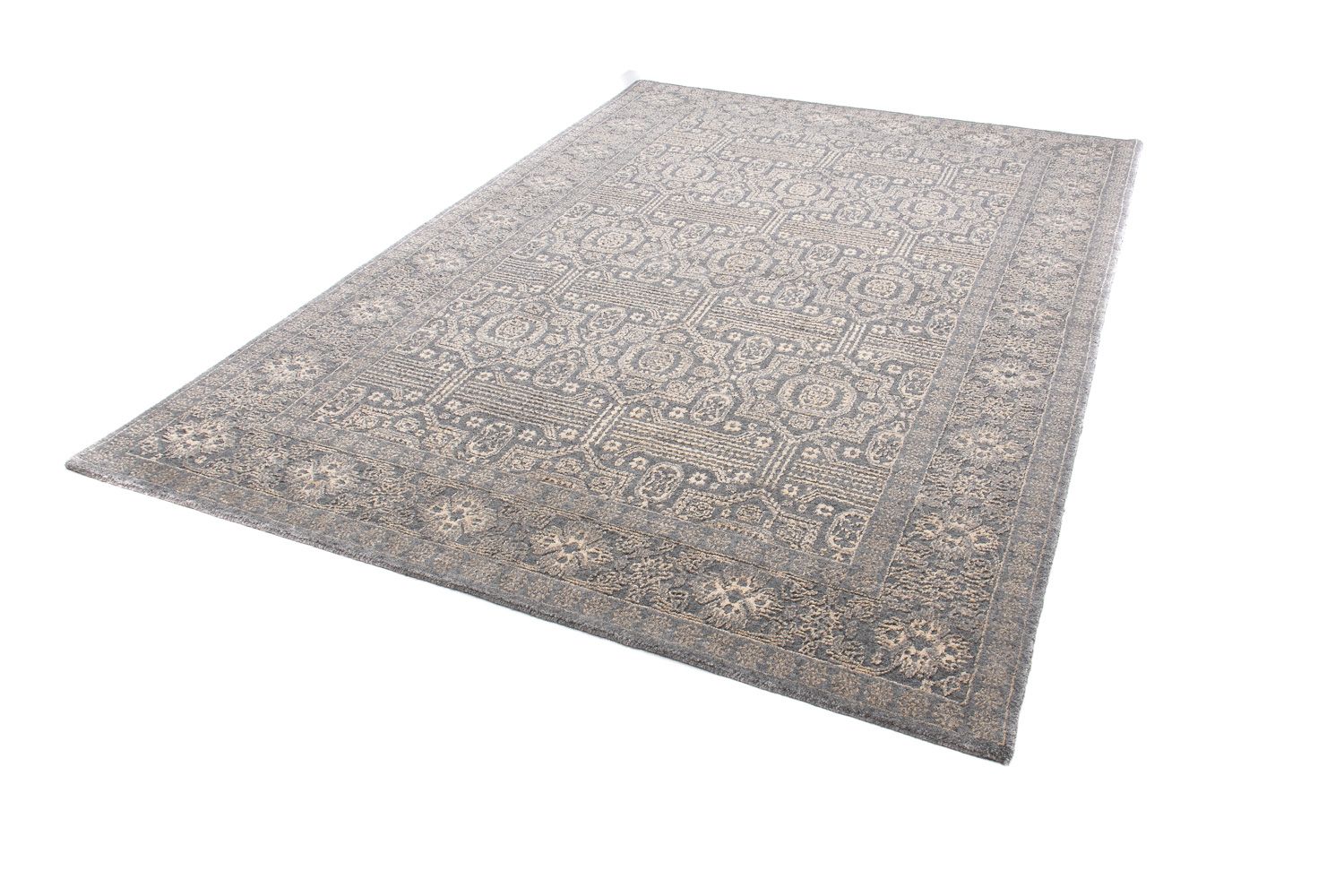Tapis design - 242 x 162 cm - gris