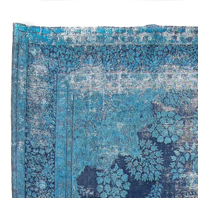 Tapis vintage - 333 x 258 cm - bleu