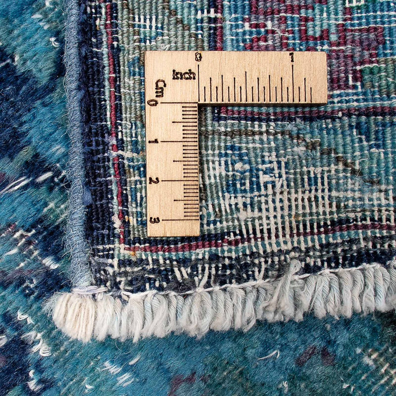 Tapis vintage - 333 x 258 cm - bleu