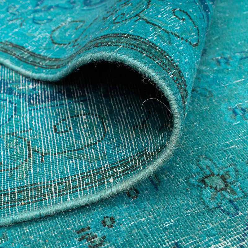 Tapis vintage - 395 x 295 cm - bleu