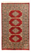 Tapis afghan - Boukhara - 127 x 77 cm - rouge
