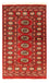Tapis afghan - Boukhara - 132 x 78 cm - rouge