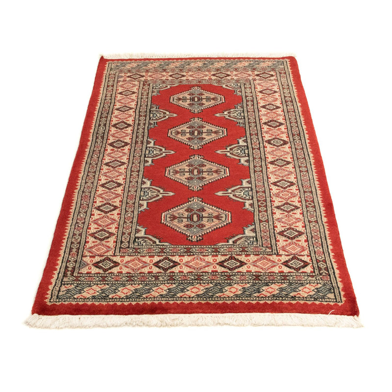 Tapis afghan - Boukhara - 121 x 80 cm - rouge