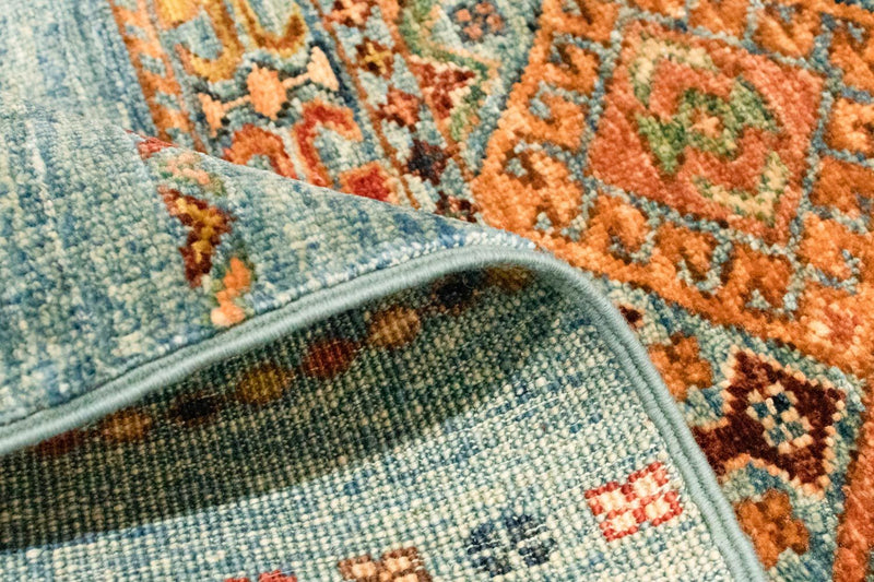 Tapis Ziegler - Moderne - 123 x 78 cm - turquoise