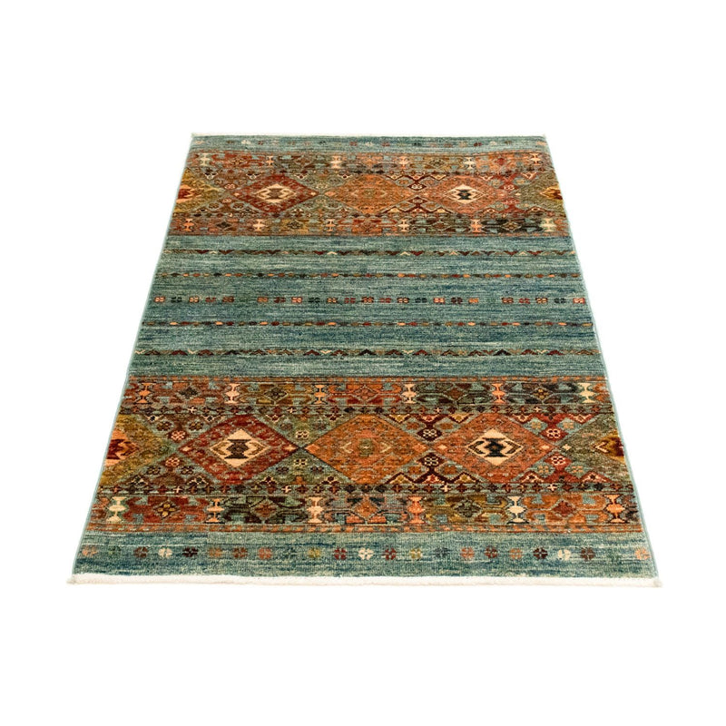 Tapis Ziegler - Moderne - 123 x 78 cm - turquoise