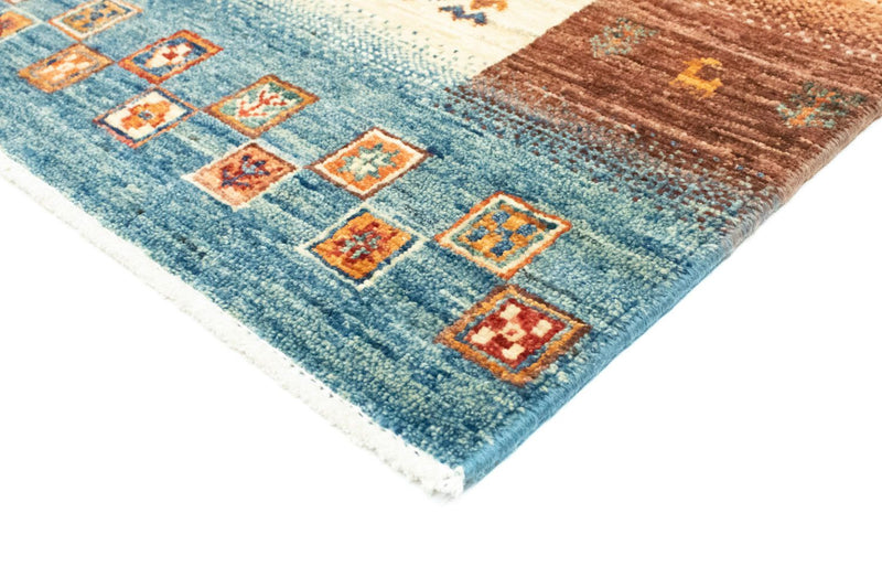 Tapis Gabbeh - Loribaft Persan - 197 x 151 cm - multicolore