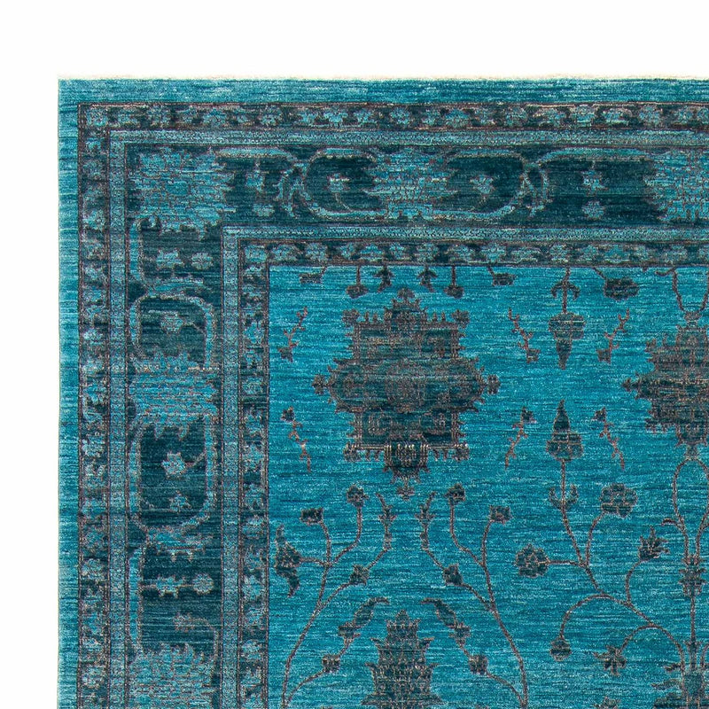 Tapis Ziegler - 352 x 241 cm - bleu foncé