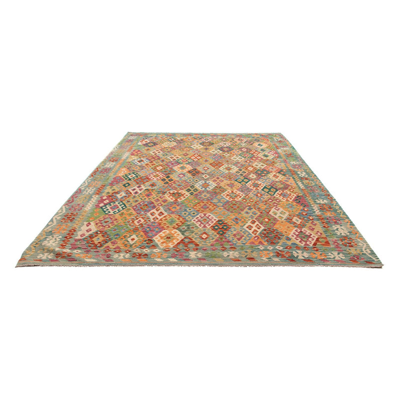 Tapis Kelim - Splash - 341 x 263 cm - multicolore