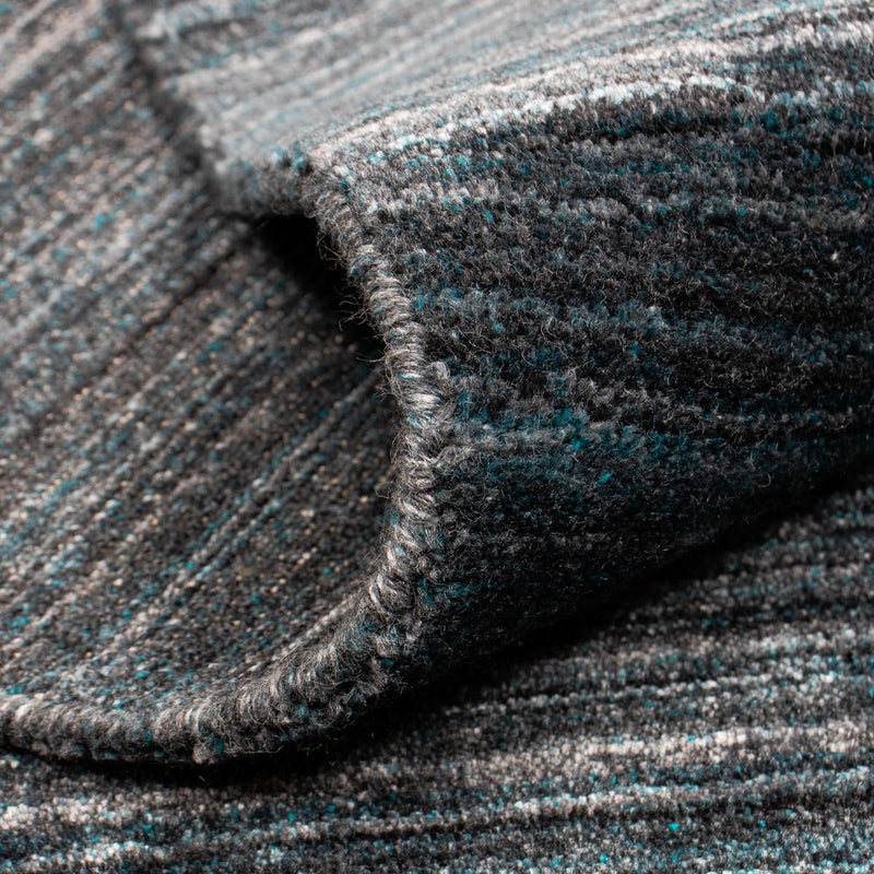 Tapis vintage - 200 x 150 cm - bleu foncé