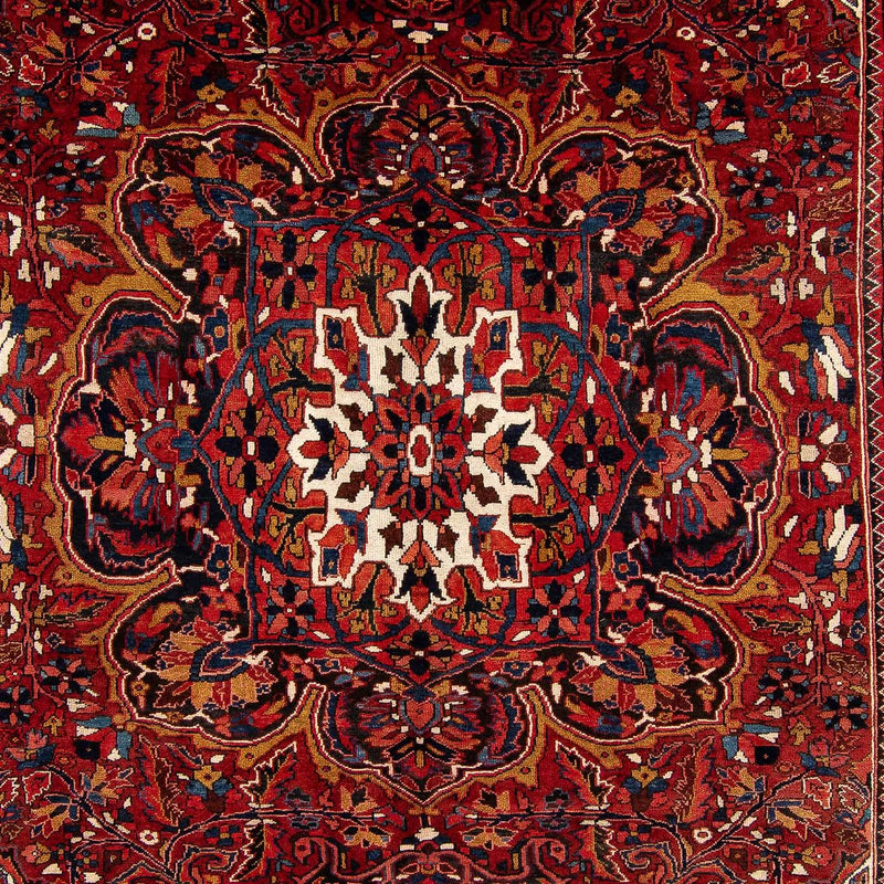 Tapis persan - Nomadic - 405 x 296 cm - rouge foncé