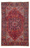 Tapis persan - Nomadic - 354 x 334 cm - rouge foncé