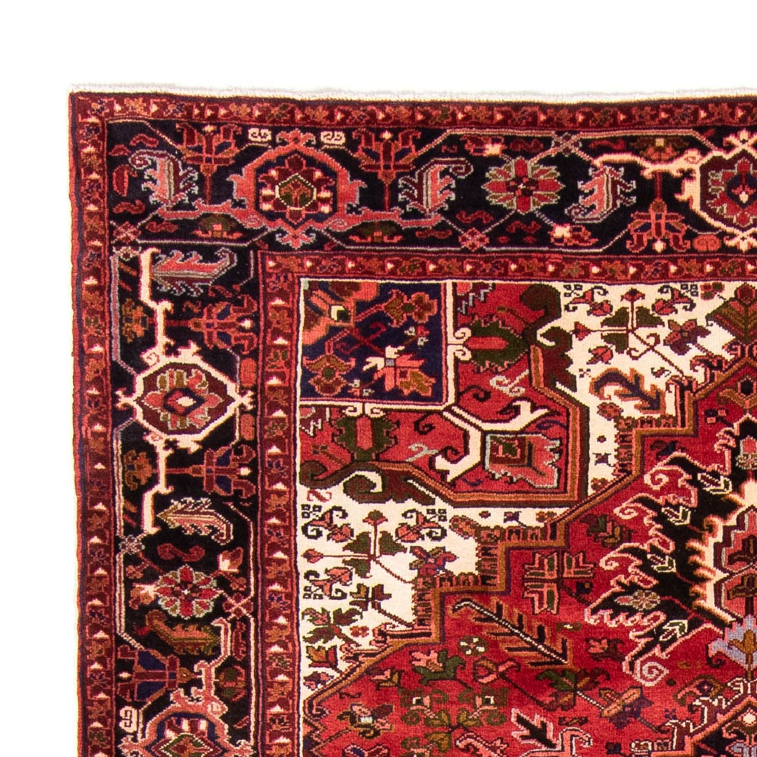 Tapis persan - Nomadic - 348 x 257 cm - rouge foncé