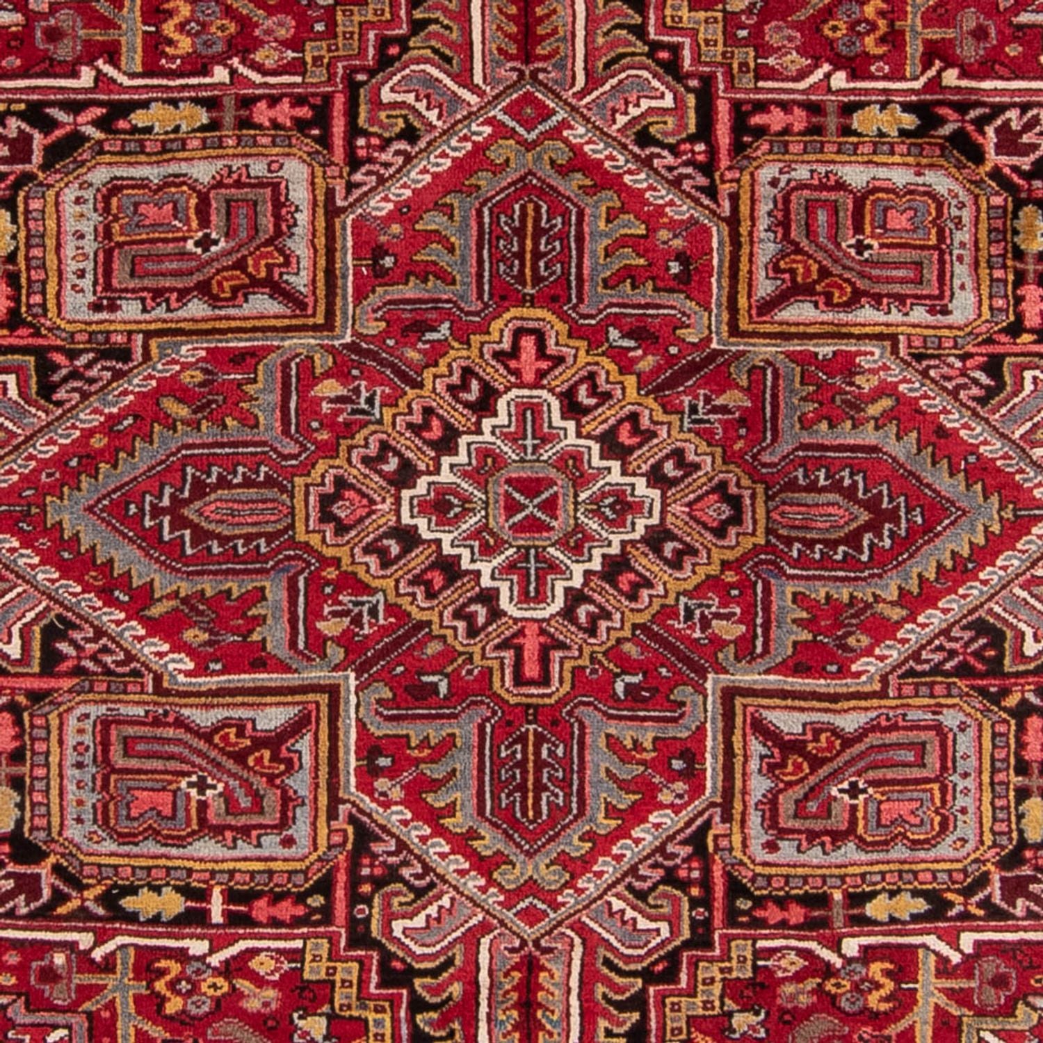 Tapis persan - Nomadic - 345 x 247 cm - rouge foncé
