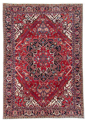 Tapis persan - Nomadic - 323 x 234 cm - rouge