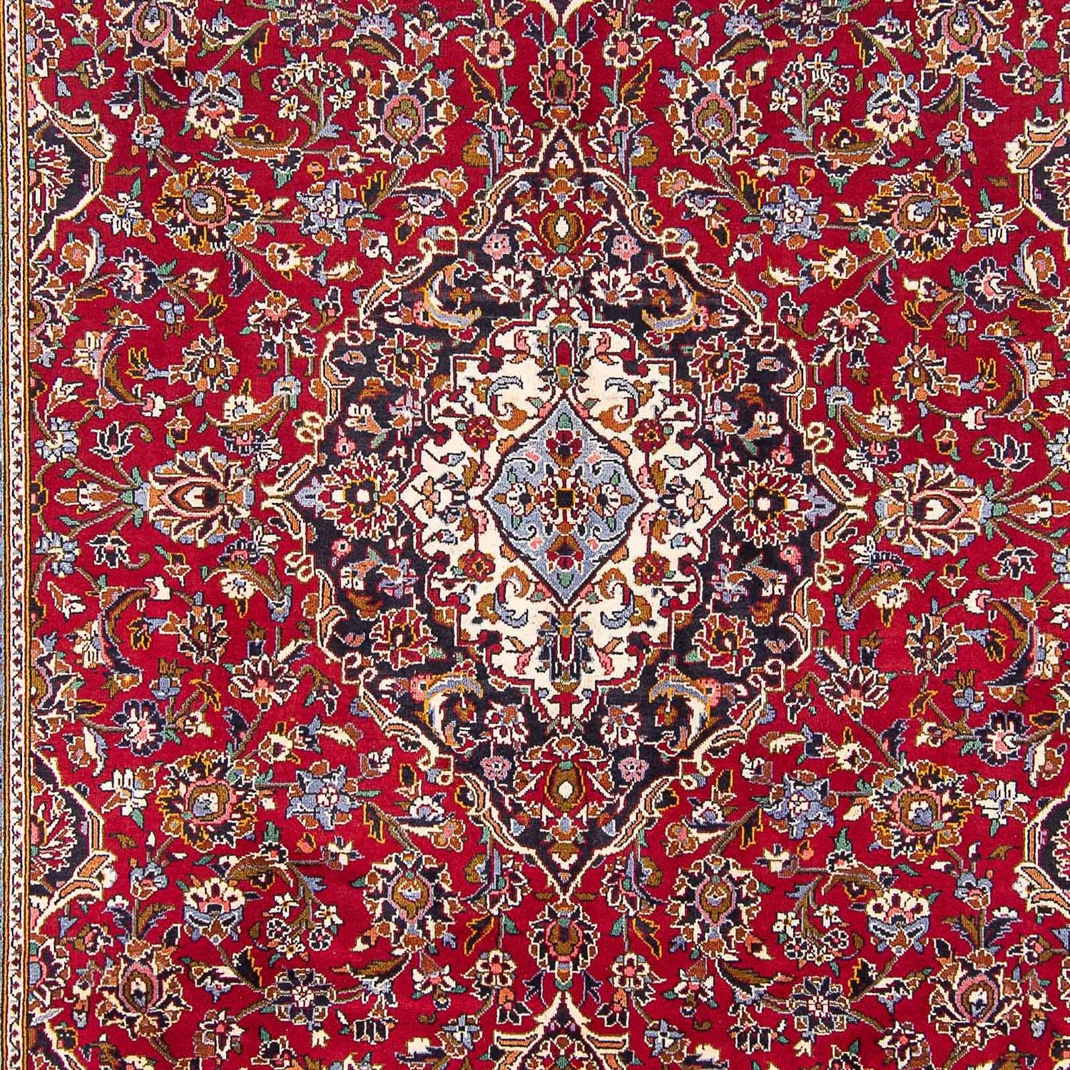 Tapis persan - Nomadic - 408 x 265 cm - rouge