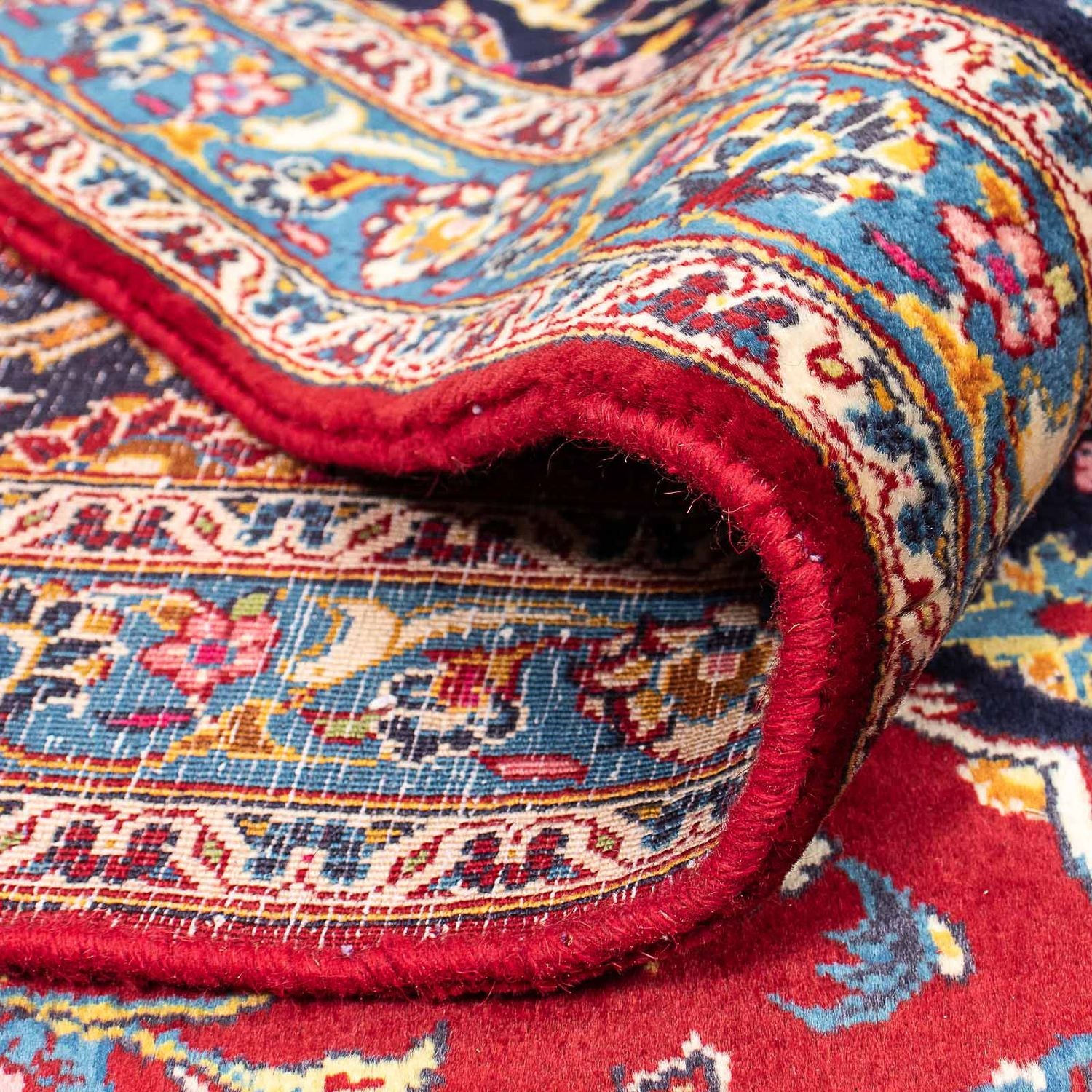 Tapis persan - Nomadic - 422 x 296 cm - rouge