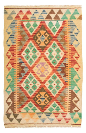 Tapis Kelim - Splash - 125 x 80 cm - multicolore