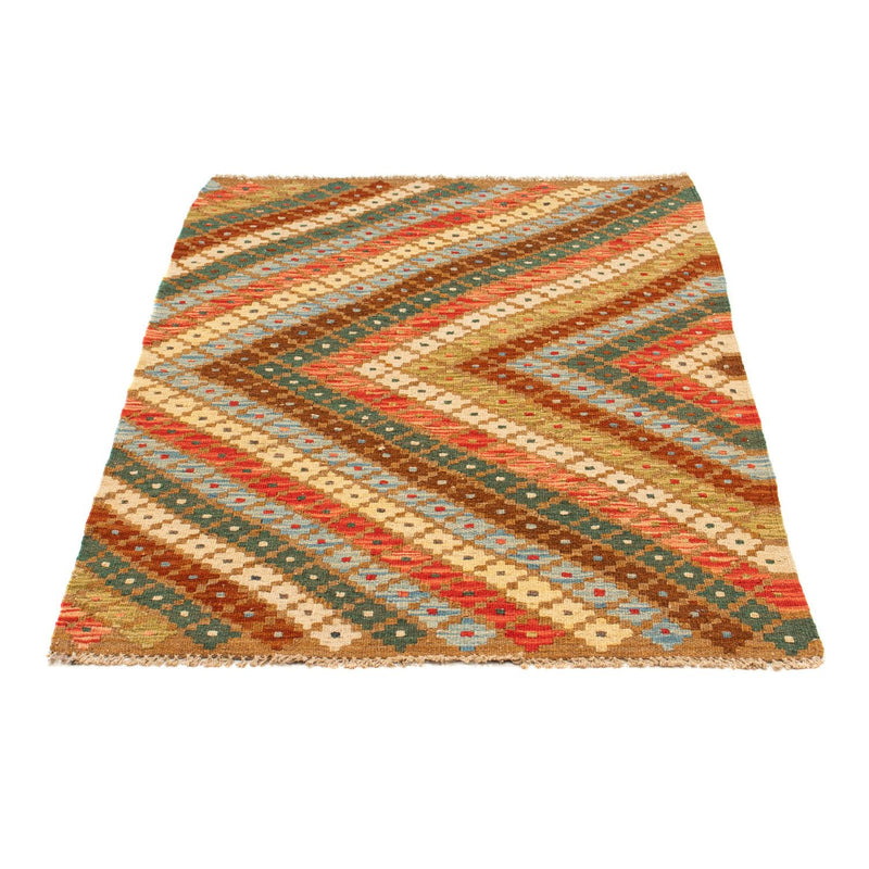 Tapis Kelim - Splash - 125 x 80 cm - multicolore