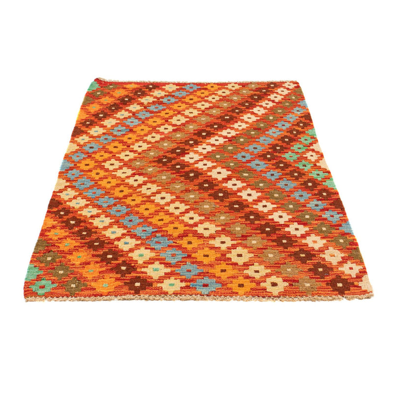 Tapis Kelim - Splash - 121 x 89 cm - multicolore