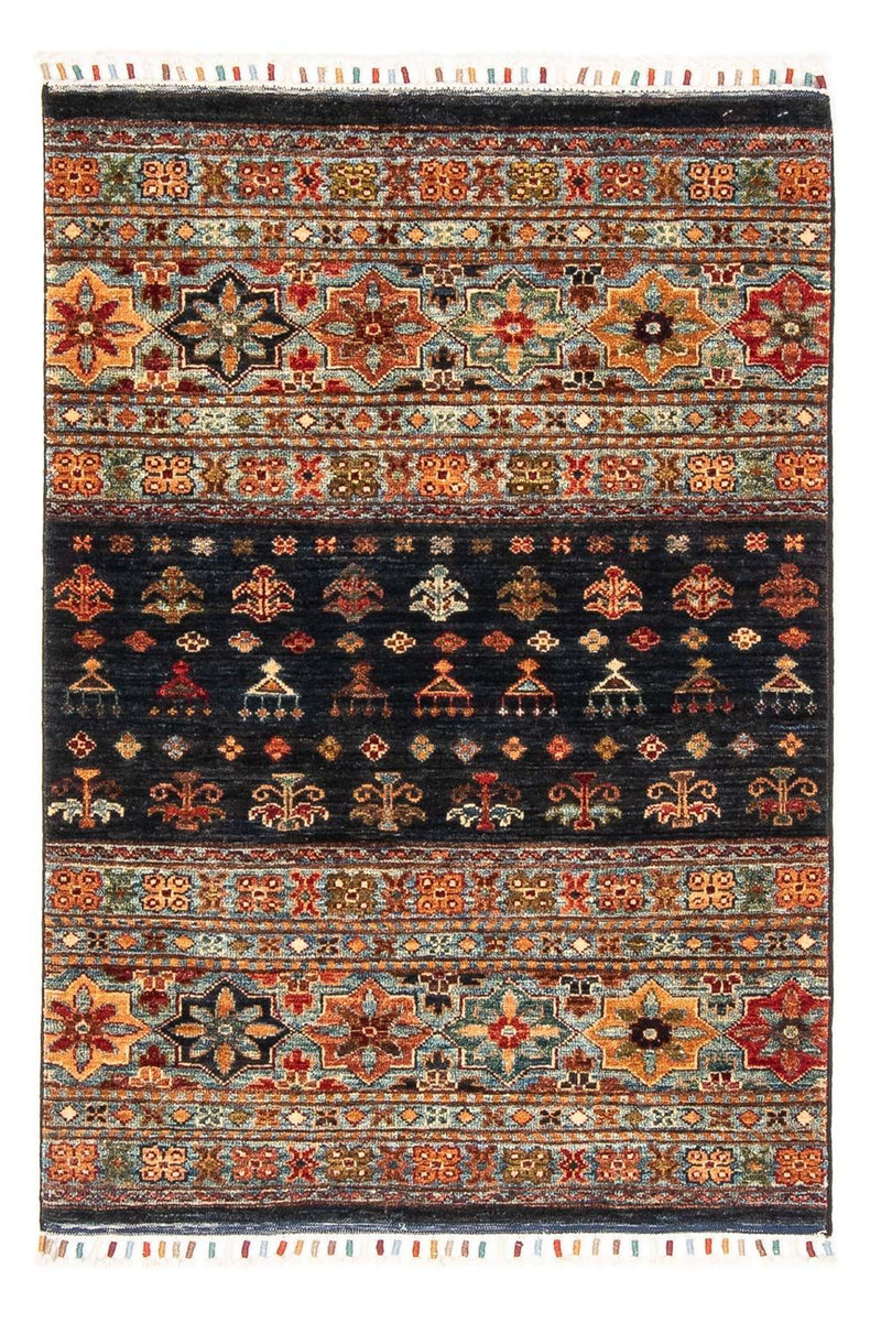Tapis Ziegler - Moderne - 116 x 80 cm - bleu foncé