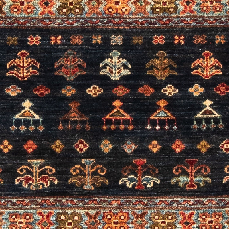 Tapis Ziegler - Moderne - 116 x 80 cm - bleu foncé