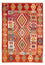 Tapis Kelim - Splash - 236 x 170 cm - multicolore