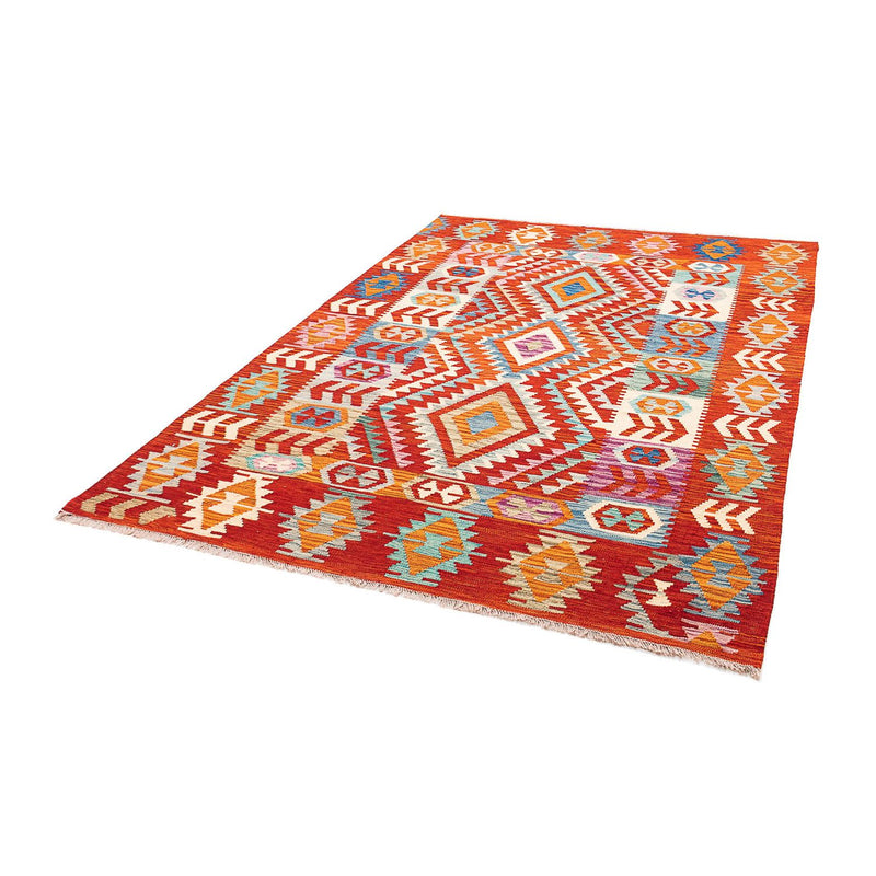 Tapis Kelim - Splash - 236 x 170 cm - multicolore