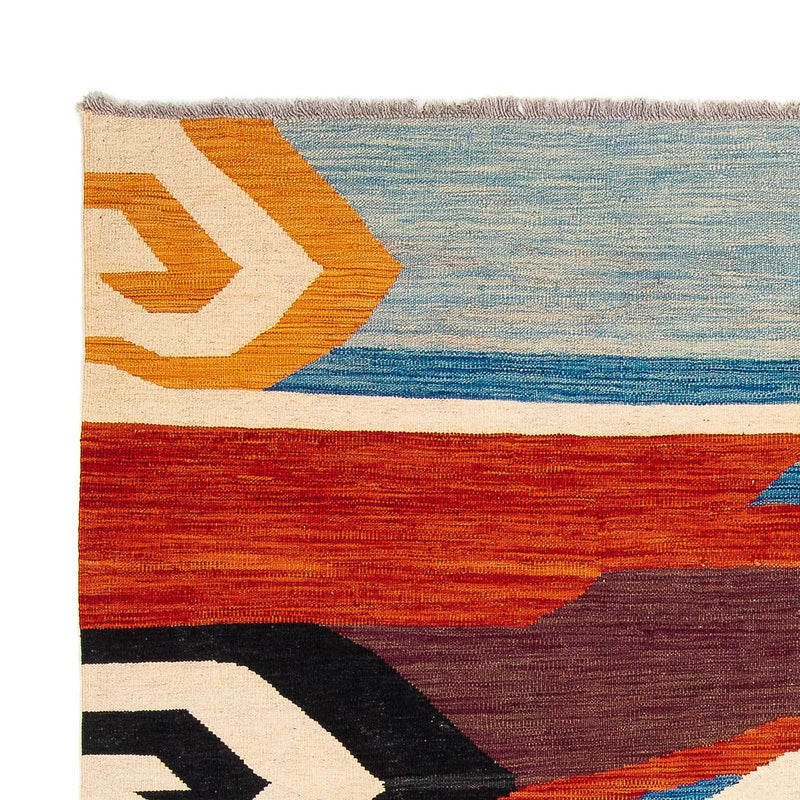 Tapis Kelim - Splash - 243 x 179 cm - multicolore