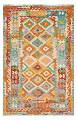Tapis Kelim - Splash - 250 x 169 cm - multicolore