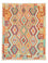 Tapis Kelim - Splash - 193 x 158 cm - multicolore