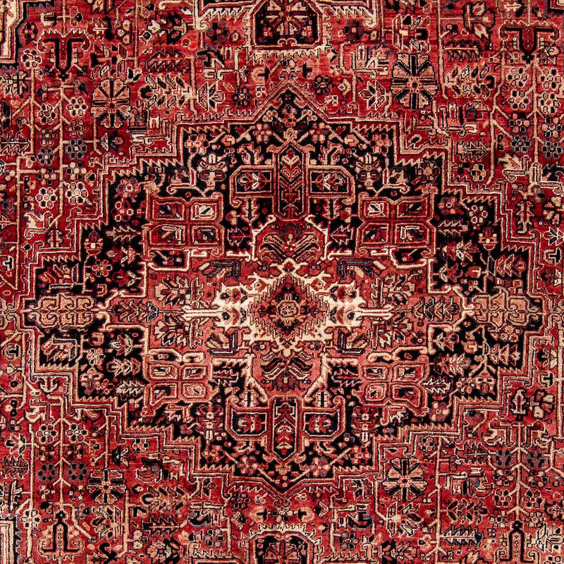 Tapis persan - Nomadic - 388 x 298 cm - rouge foncé