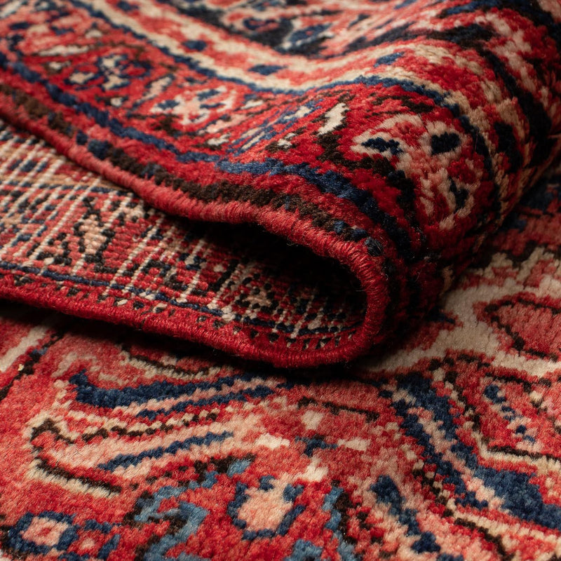 Tapis persan - Nomadic - 388 x 298 cm - rouge foncé
