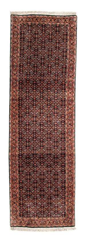 Tapis de couloir Tapis persan - Bidjar - 296 x 94 cm - marron