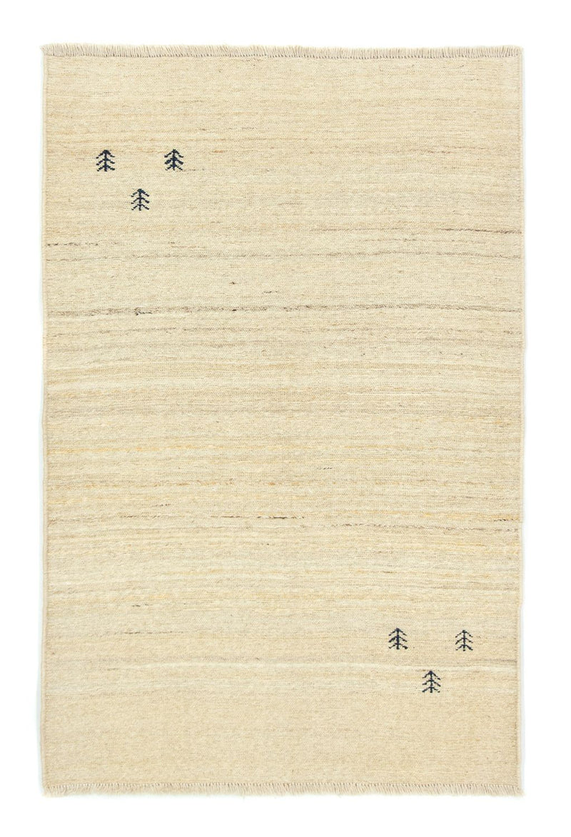Tapis Gabbeh - Persan - 166 x 108 cm - beige