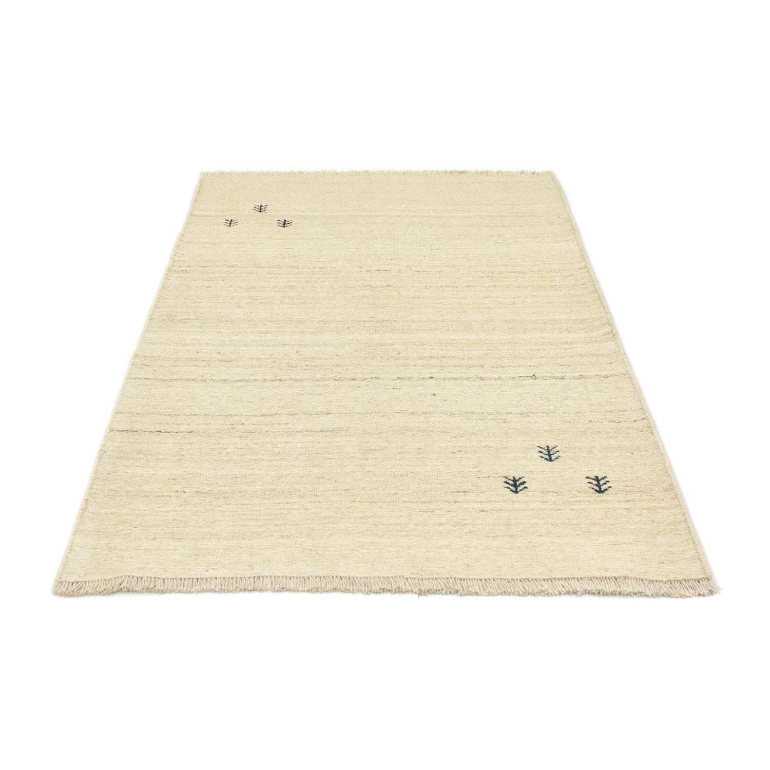 Tapis Gabbeh - Persan - 166 x 108 cm - beige