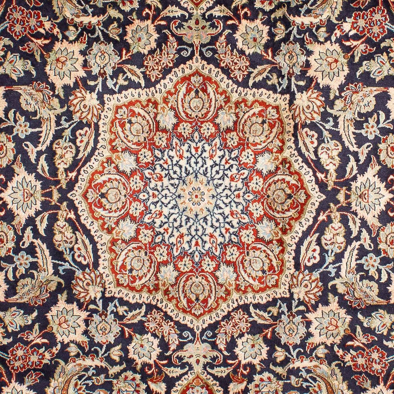 Tapis persan - Classique - 300 x 196 cm - bleu foncé