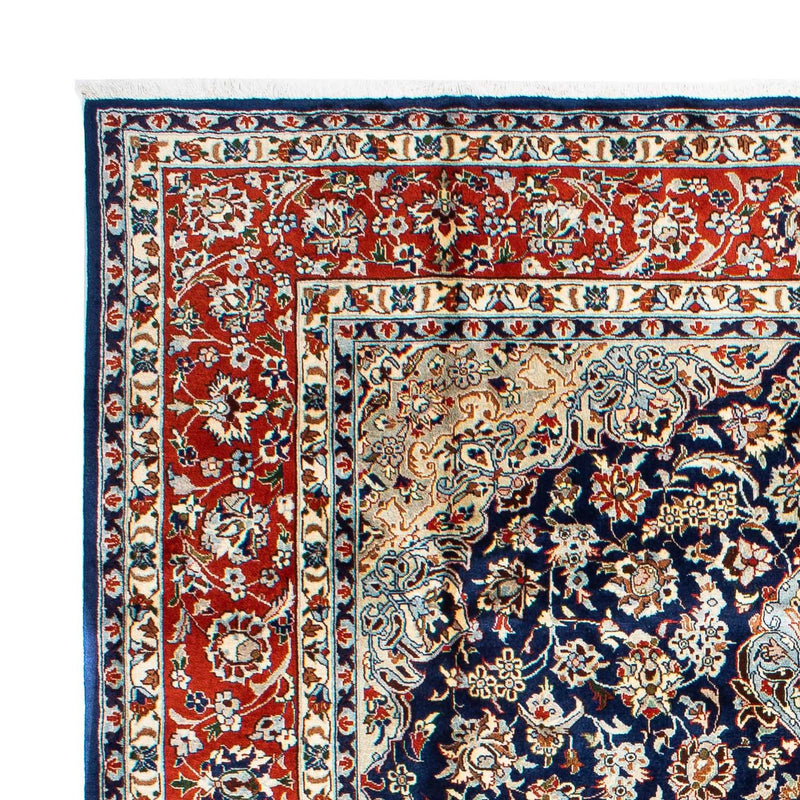 Tapis persan - Classique - 302 x 214 cm - bleu foncé