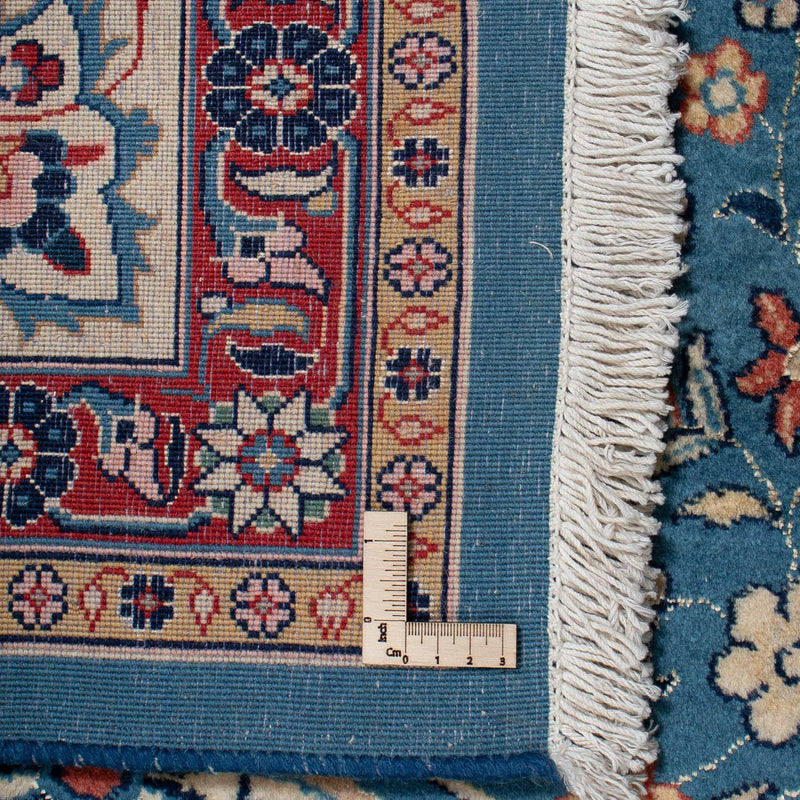 Tapis persan - Nomadic - 307 x 219 cm - bleu de mer