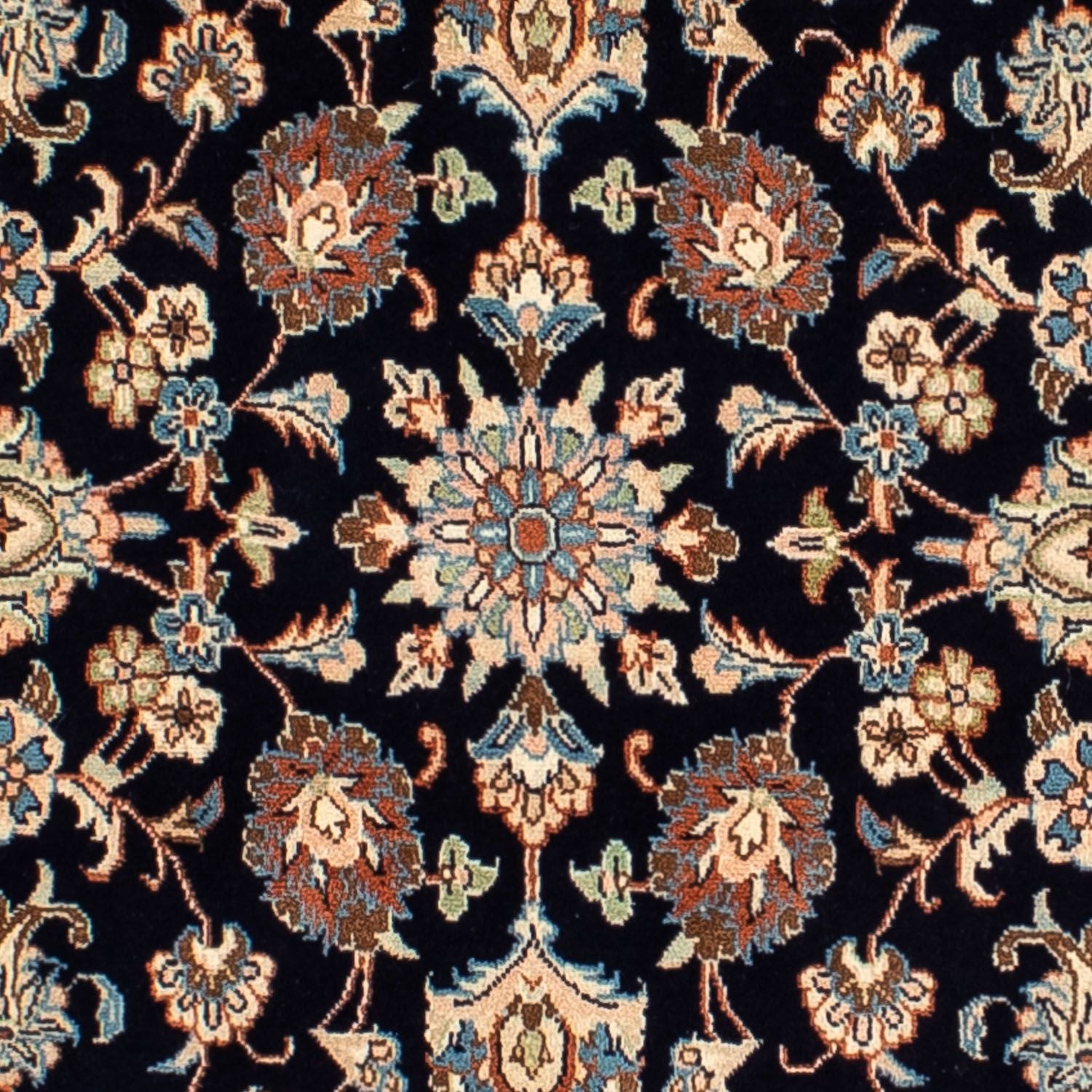 Tapis persan - Classique - 296 x 193 cm - bleu foncé