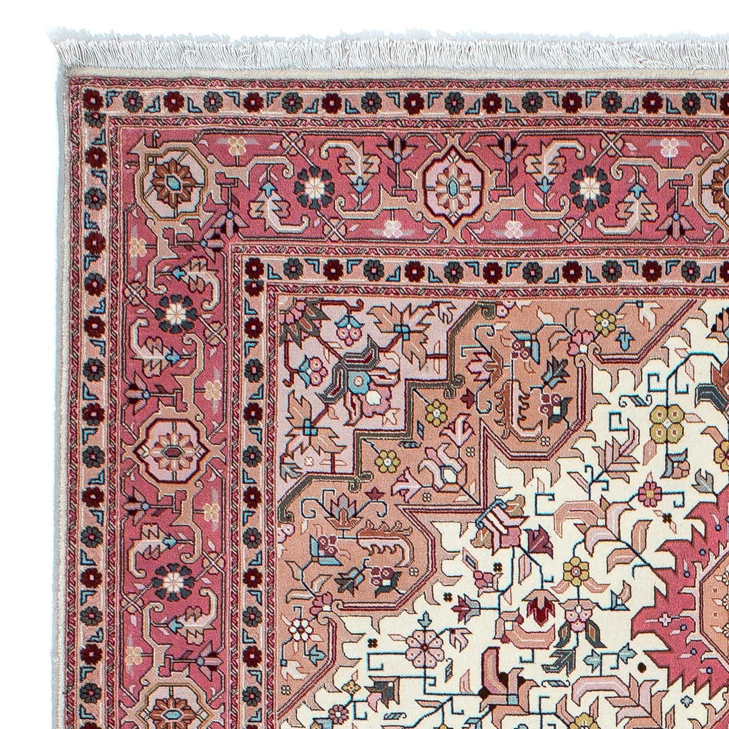 Tapis persan - Tabriz - Premium - 213 x 152 cm - beige